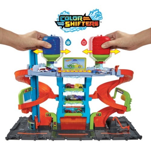 Автотрек Hot Wheels Автомийка: Мегавежа (HDP05)