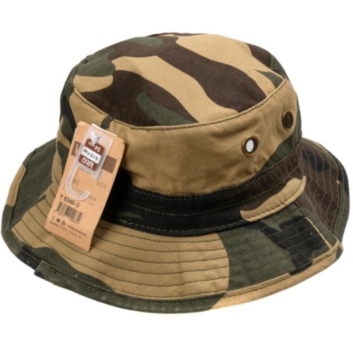 Панама дитяча Kitti камуфляж (Y8340-3-54B-darkgreen)