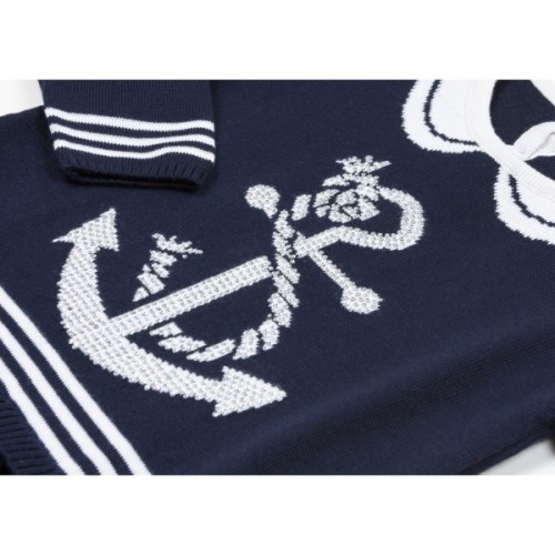 Плаття дитяче Na в'язане (GR7015-86G-blue)