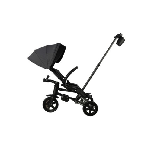 Дитячий велосипед QPlay Nova складаний триколісний Ultimate Black (S700-16NovaEvaUB)