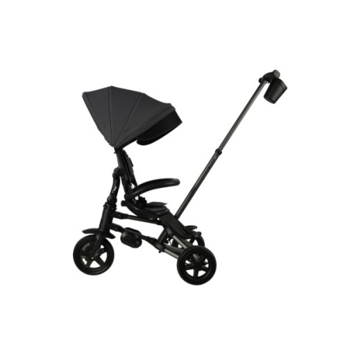 Дитячий велосипед QPlay Nova складаний триколісний Ultimate Black (S700-16NovaEvaUB)