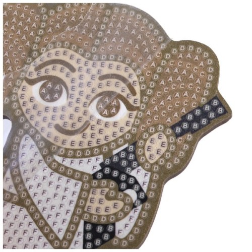 Набір для творчості Crystal Art Принцеса Лея (CAFGR-SWS003)