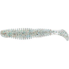 Силікон рибальський Reins Bubbling Shad 4" 152 Super Glow All Stars (8 шт/уп.) (1552.07.87)