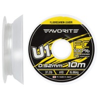 Флюорокарбон Favorite U1 FC 10m 10/0.52mm 37.2lb/16.86kg (1693.11.88)