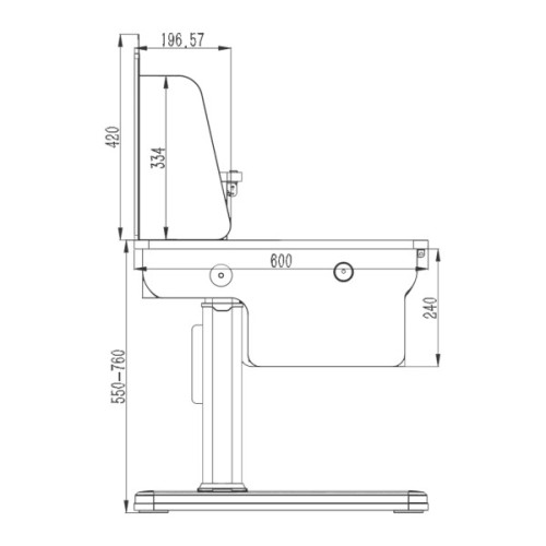 Парта Cubby Ammi grey (221919)