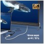 Перехідник HDMI F to DisplayPort M 4K30Hz black ColorWay (CW-AD-DPHD)