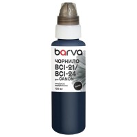 Чорнило Barva Canon BCI-21/BCI-24, 100 мл, special, water-soluble, Black (C24-280)