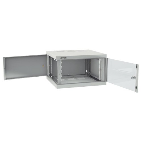 Шафа настінна Zpas 15U 19" 600x600 Z-BOX (W-ZBOX6060-15S-011)