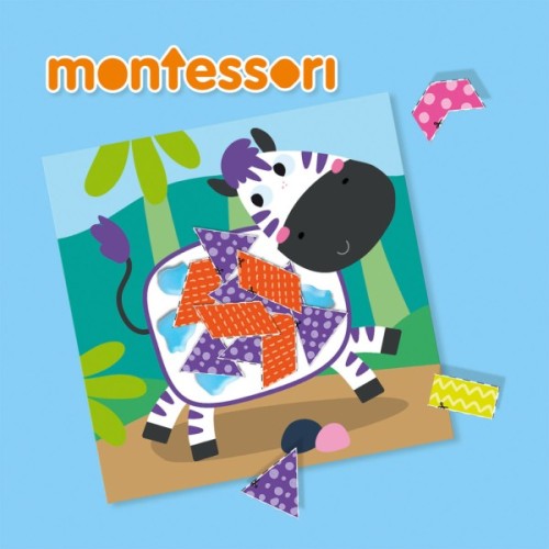 Набір для творчості Ses Creative Montessori Вирізай з тваринками (14061S)