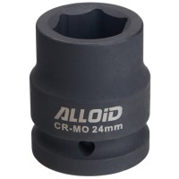 Торцева головка Alloid ударна, 1/2", 24мм (GU-50124)