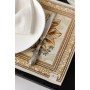 Серветка на стіл Прованс гобеленова Золоте свято 30х50 см (036311)