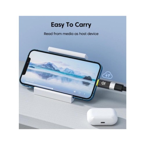 Перехідник USB-C F to Lightning M 30W black XoKo (AC-033)