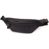 Сумка Shvigel З натуральної шкіри Чорна (23125)