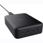 Зарядний пристрій Trust Maxo 4xUSB-C PD240W GaN Black (25413_TRUST)