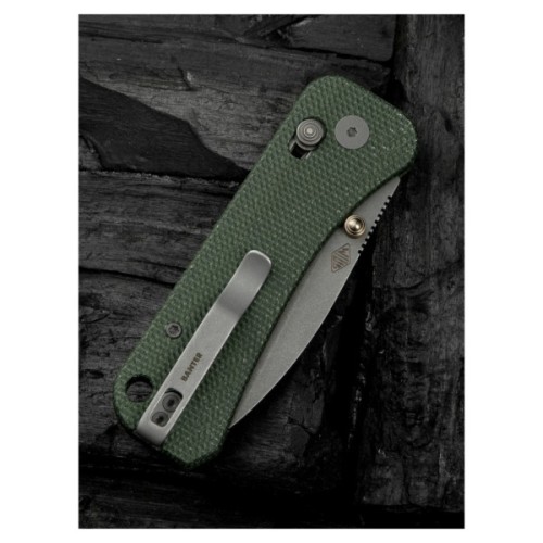 Ніж Weknife Banter 2, Green Mikarta, Stonewash (WE23075-3)