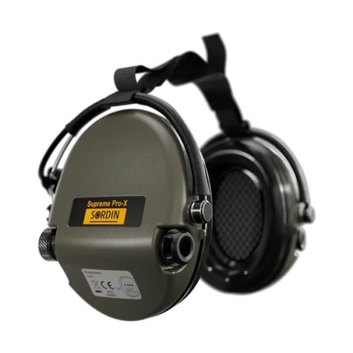 Тактичні навушники Sordin Supreme Pro X з заднім тримачем (76302-X-S)