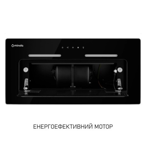 Витяжка кухонна Minola HBI 6473 BL GLASS 800 LED Line