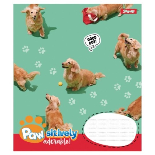 Зошит 1 вересня Pawsitively А5 18 аркушів лінія (768239)
