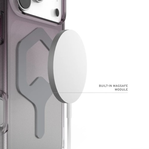 Чохол до мобільного телефона UAG Plyo MagSafe iPhone 17 Pro Max Black/Clear Ombre (11453011404G)
