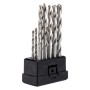 Набір свердл Graphite по металу, HSS-G, 1.5–6.5мм, кейс, 13шт (54T915)