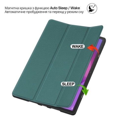 Чохол до планшета BeCover Flexible TPU Matte Lenovo Idea Tab Pro 12.7" Dark Green (716145)