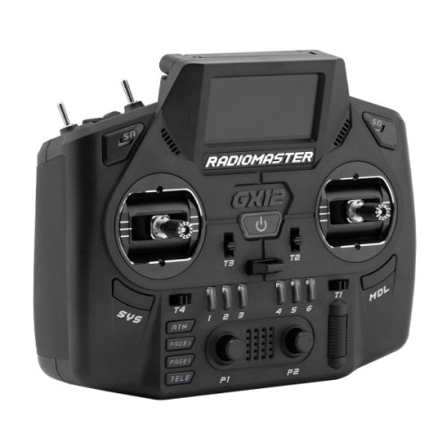 Пульт управління для дрона RadioMaster GX12 radio ExpressLRS Edge XT M2 (HP0157.0094-BLK)