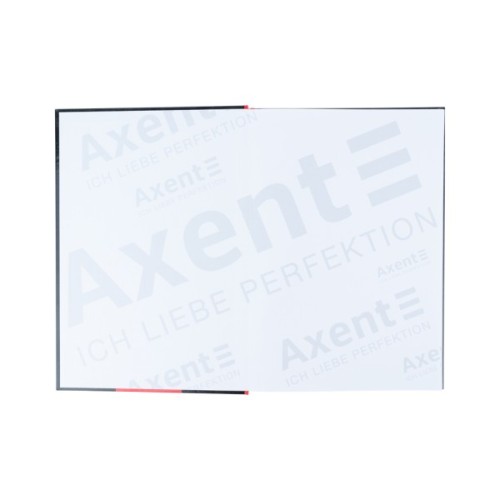 Канцелярська книга Axent Colors А4, 80 аркушів, клітинка, червона (8421-08-A)