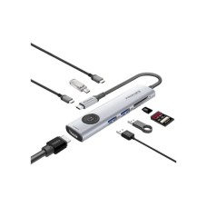 Концентратор Promate USB-C 9-in-1 Promate comandhub-lite (comandhub-lite)