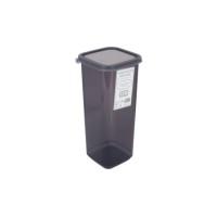Ємність для сипучих продуктів Violet House Transparent Black 1.7 л (0299 Transparent Black)