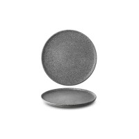 Тарілка G.Benedikt Granit матове глазурування 26 см Темно-сіра (G4Y2126)