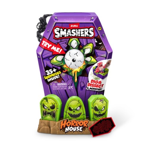 Ігровий набір Smashers Horror House-Large Dino (74124A)