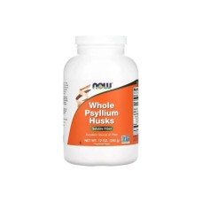Трави Now Foods Цілісна лушпиння подорожника, Whole Psyllium Husk, 340 г (NOW-05980)