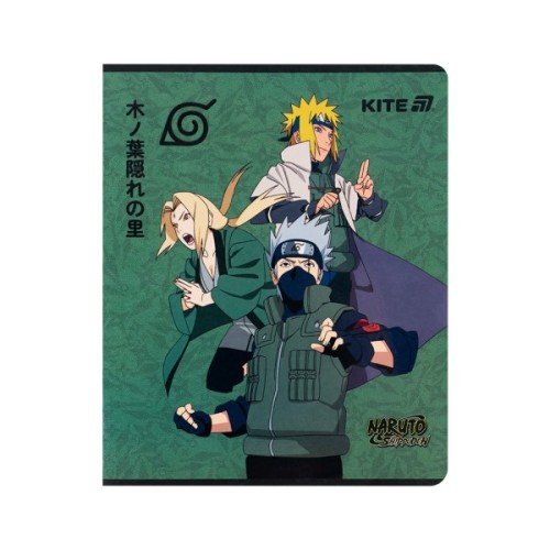 Зошит Kite Naruto, 24 аркуші, клітинка (NR25-238)