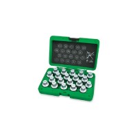 Набір торцевих головок Toptul для секреток VW 20шт. (JGAI2001)