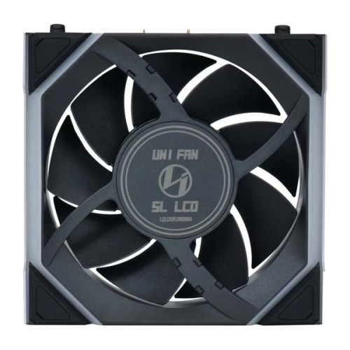 Кулер до корпусу Lian Li UNI Fan SL WIRELESS LCD 120-1, Black (G99.12SLLCD1W1B.00)