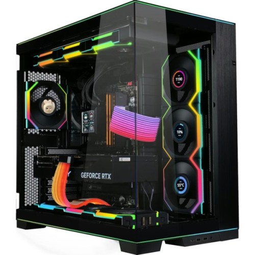Кулер до корпусу Lian Li UNI Fan SL WIRELESS LCD 120-1, Black (G99.12SLLCD1W1B.00)