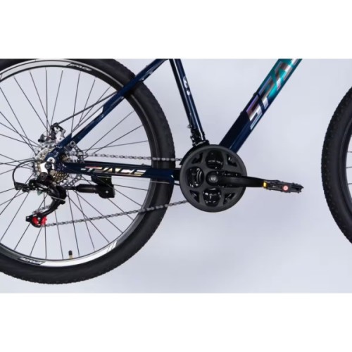 Велосипед Space 27.5" PHAETON DD FR рама-17" AL 2026 синьо-бірюзовий (OPS-SP-27.5-083)