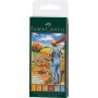 Лайнер Faber-Castell набір капілярних ручок пензликів PITT Artist Pens Brush Harvest, 6 кольорів (32109)