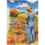 Лайнер Faber-Castell набір капілярних ручок пензликів PITT Artist Pens Brush Harvest, 6 кольорів (32109)