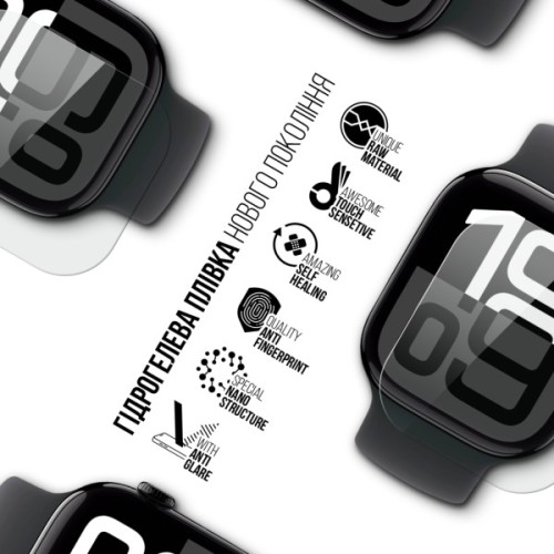 Плівка захисна Armorstandart Matte hydrogel Apple Watch 10 42mm 6 pcs (ARM91989)