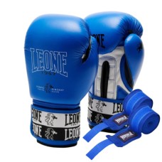 Боксерські рукавички Leone GN208 Iconic Blue 10 унцій (GN208_Blue_10oz) Боксерські рукавички Leone GN208 Iconic Blue 10 унцій (GN208_Blue_10oz)