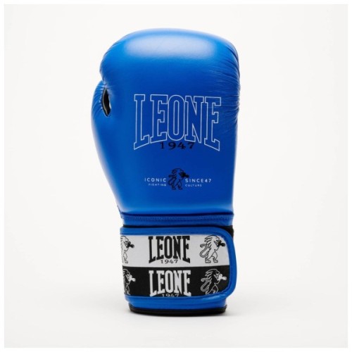 Боксерські рукавички Leone GN208 Iconic Blue 10 унцій (GN208_Blue_10oz)