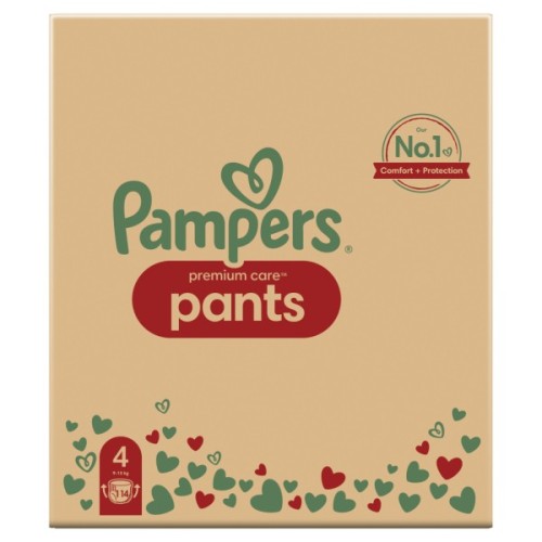 Підгузки Pampers Premium Care Pants Maxi Трусики Розмір 4 (9-15 кг) 114 шт. (8006540490938)