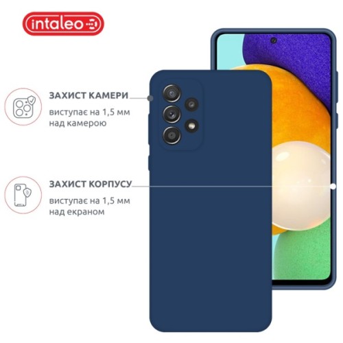 Чохол до мобільного телефона Intaleo SoftShell Samsung Galaxy A72 Blue (1283126563119)