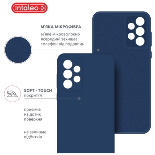 Чохол до мобільного телефона Intaleo SoftShell Samsung Galaxy A72 Blue (1283126563119)