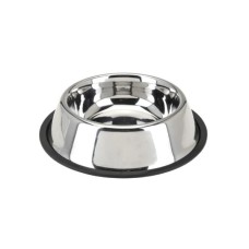 Посуд для собак Swastik Industries Миска металева на гумі 1.4 л (2700000021934) Посуд для собак Swastik Industries Миска металева на гумі 1.4 л (2700000021934)