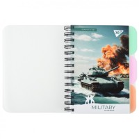 Блокнот Yes В6 Military 144 аркуша пластикова обкладинка (681981)
