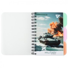Блокнот Yes В6 Military 144 аркуша пластикова обкладинка (681981)