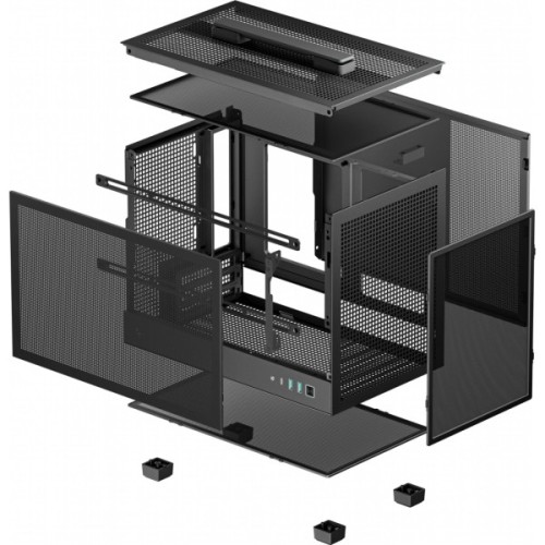 Корпус для ПК Deepcool CH160 Mesh Black (R-CH160-BKNMI0-G-1)