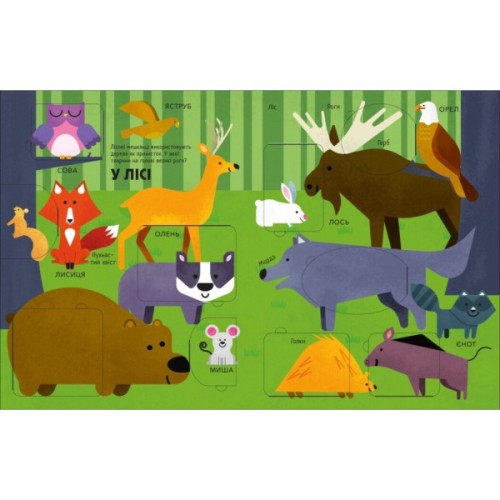 Книга Моя перша книга з віконцями. Тварини - Енн Макрей Ранок (9786170994011)